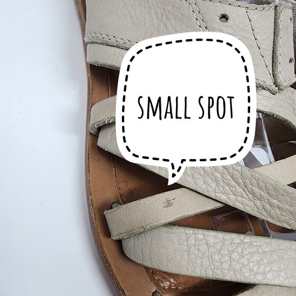 Sorel Lake Shore Sandals Women 11 Strappy Fisherman Taupe Leather  NL-1950-160 - Picture 7 of 11